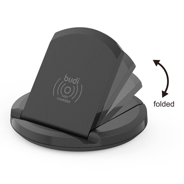 Budi 15W/10W/7.5W/5W Wireless Charger, Foldable Magnetic Wireless Charging Station