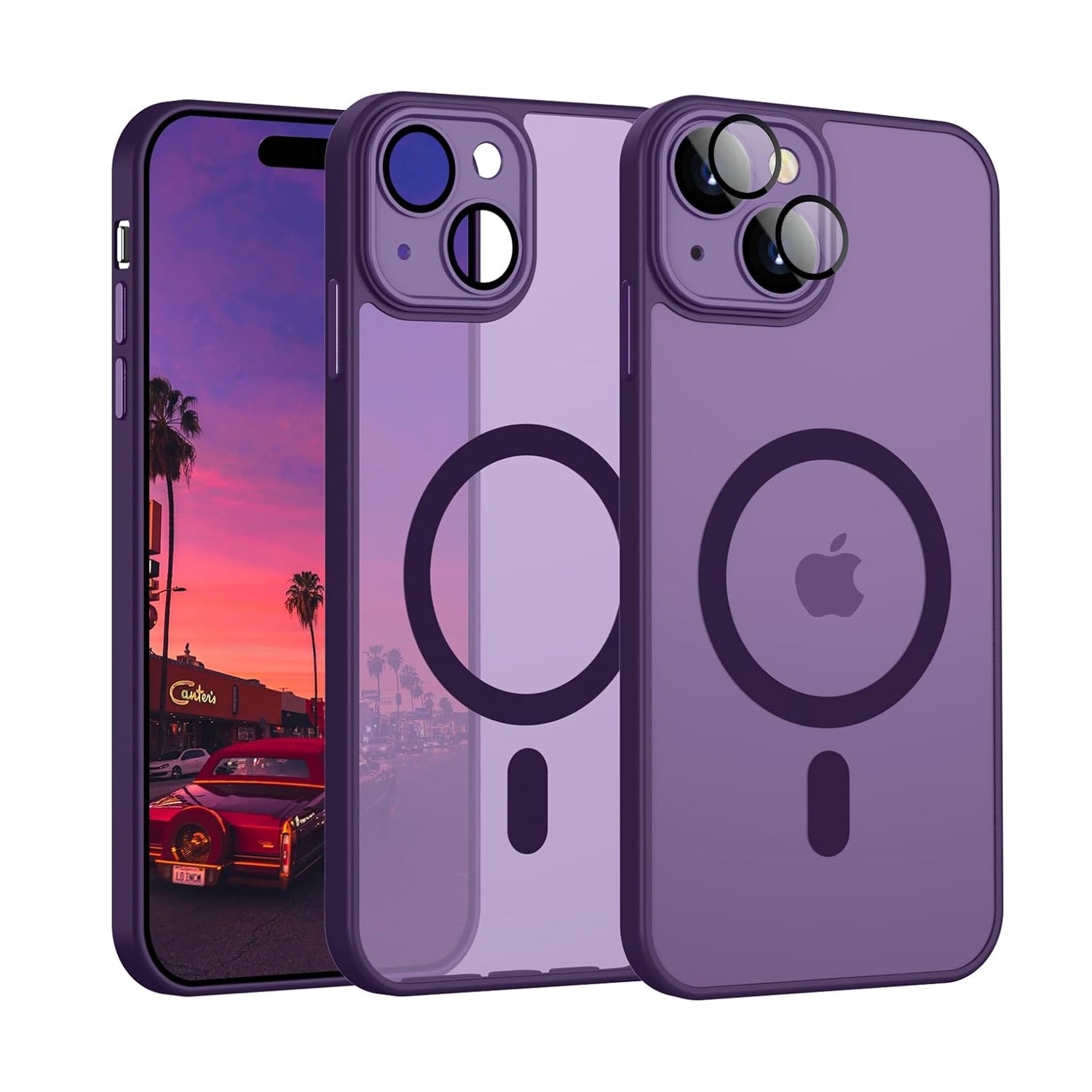 Qi-Compatible TPU Frame Case For iPhone