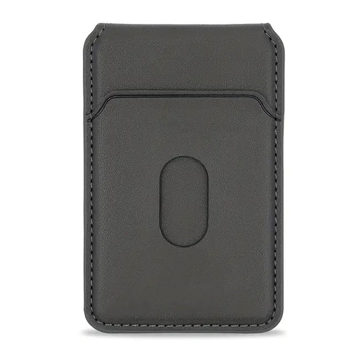 PhoneBits Leather MagSafe iPhone Back Wallet & Card Holder, Magnetic Wallet with Card Slot for Phone, Protective Shockproof Foldable Stand Compatible with iPhone, Mobile Phone Card Holder & Wallet for iPhone 16 Series