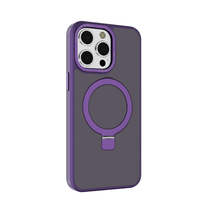 iPhone 17/16 /15/14/12 MagS Metal Stand PC02 Case