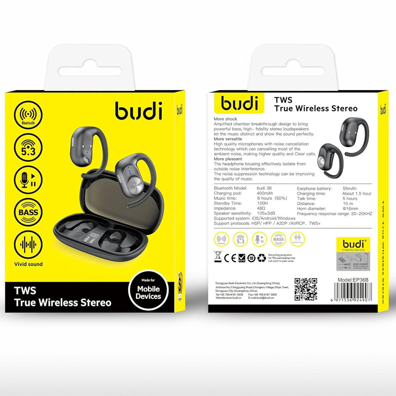 Budi TWS True Wireless Stereo