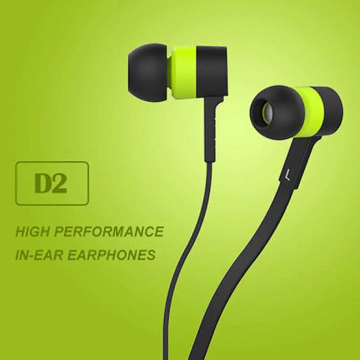 Celebrat D2 Magic Month Premium High Quality Stereo Earphones With Microphone Handsfree
