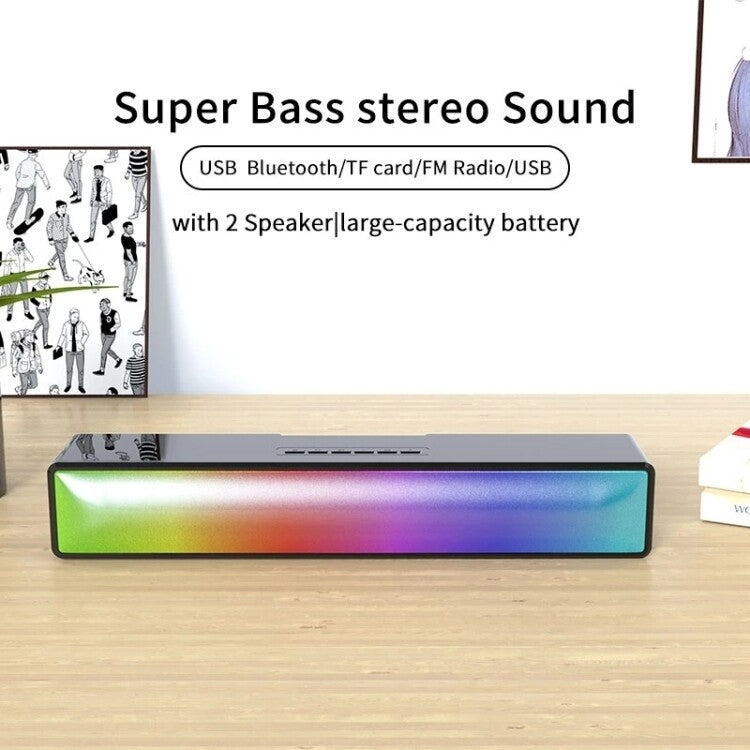 RGB Light Deep Bass Wireless Portable Speaker