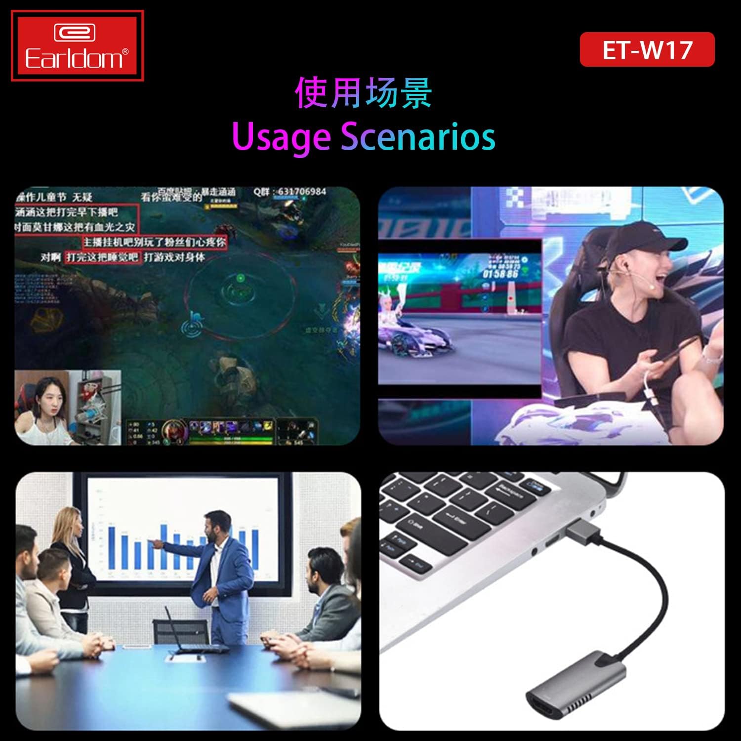 Video Capture Cards, 4K HDMI to USB 3.0 Video Capture Device, HDMI to USB Video Capturing Card