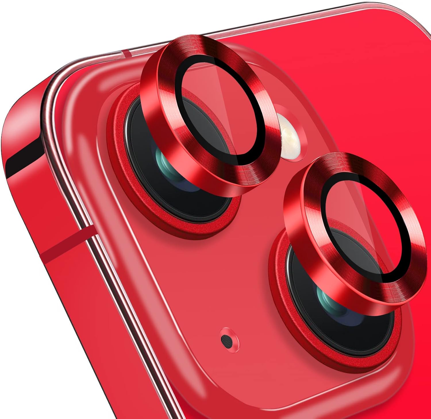 Camera Lens  Protector High Definition Anti-Scratch Metal Ring For iPhone