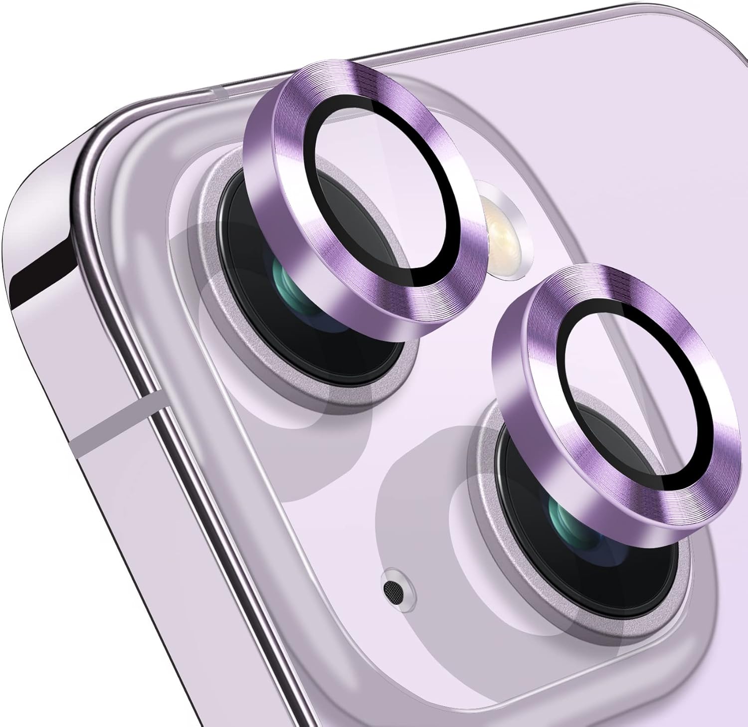 Camera Lens  Protector High Definition Anti-Scratch Metal Ring For iPhone