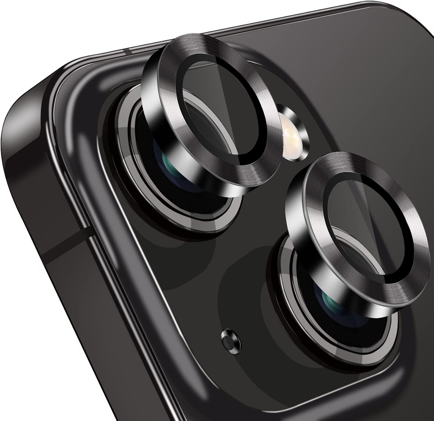 Camera Lens  Protector High Definition Anti-Scratch Metal Ring For iPhone