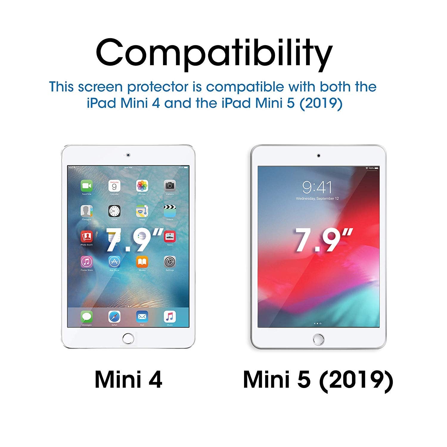 PhoneBits Tempered Glass for iPad Mini 4
