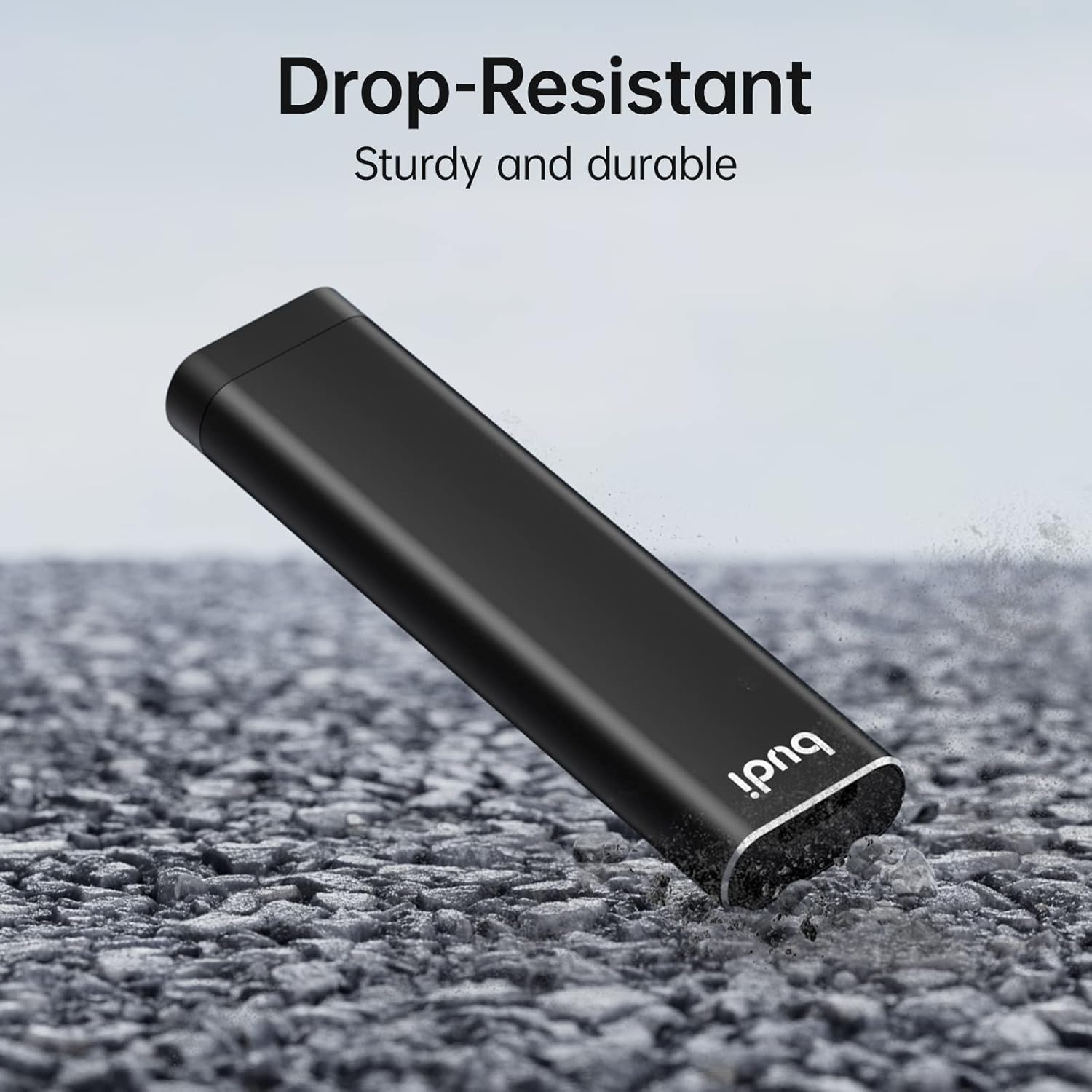 Budi Multi Functional Storage Stick, Smart Cable Stick with TF Card/ SD Card/ Nano Card Slots, U Disk/ Micro USB Ports & Phone Cradle, Universal Card Storage Box & Fast Card Reader with Ejector Pin, Lanyard & Micro SD Adapter for Smartphones/ Laptop