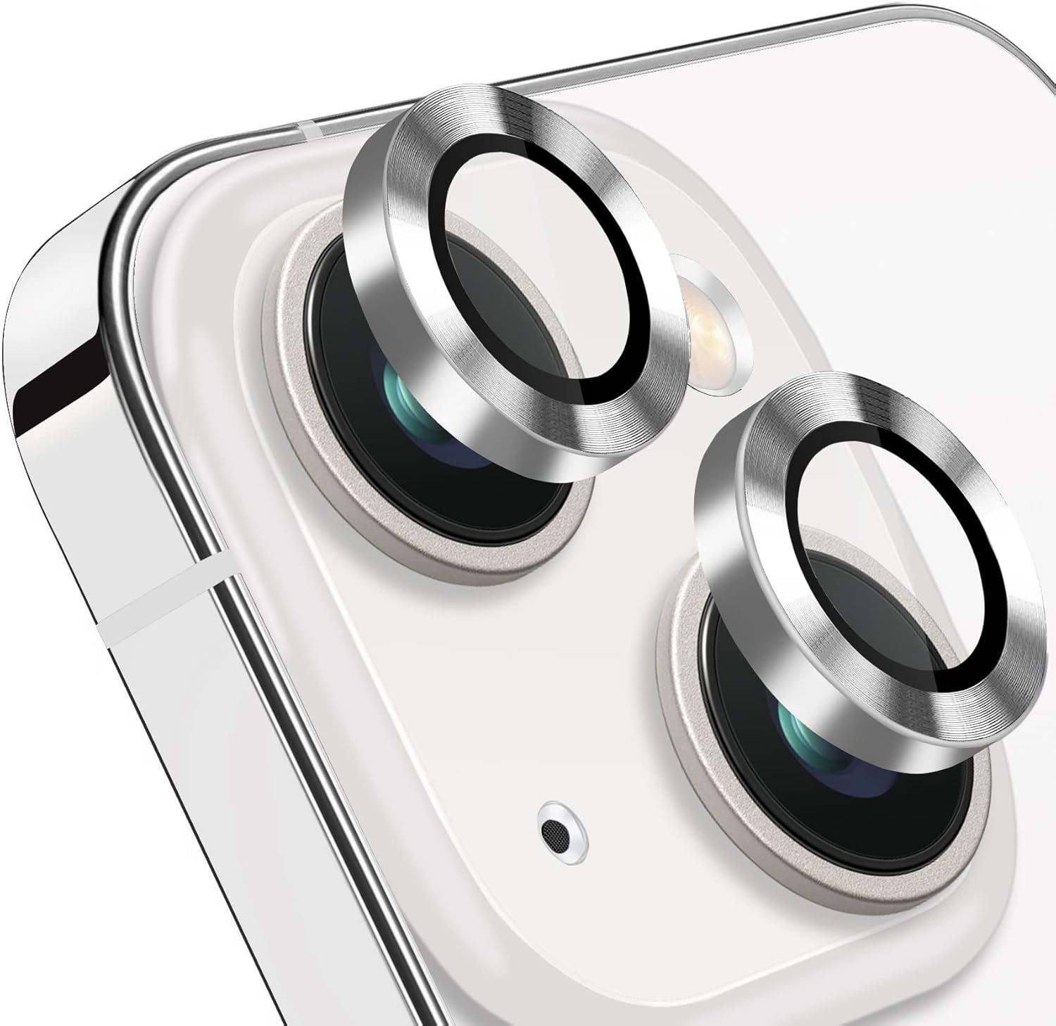 Camera Lens  Protector High Definition Anti-Scratch Metal Ring For iPhone