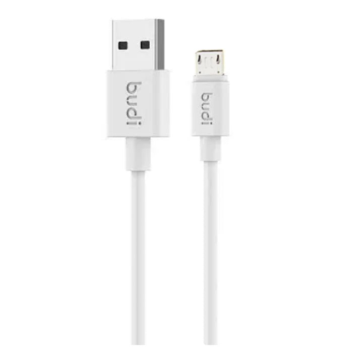 Budi USB to Micro USB Charging Cable, Fast USB A to Micro Phone Charging & Data Cable, USB to Micro Charging Adapter Cable, Fast USB to Micro USB Charger Cord & Data Sync Cable