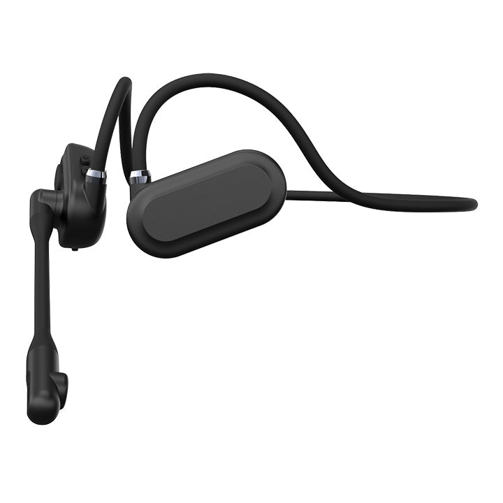 PhoneBits Open Ear Sport Headphones with Microphone, Open Ear Headphones, Single Earhook