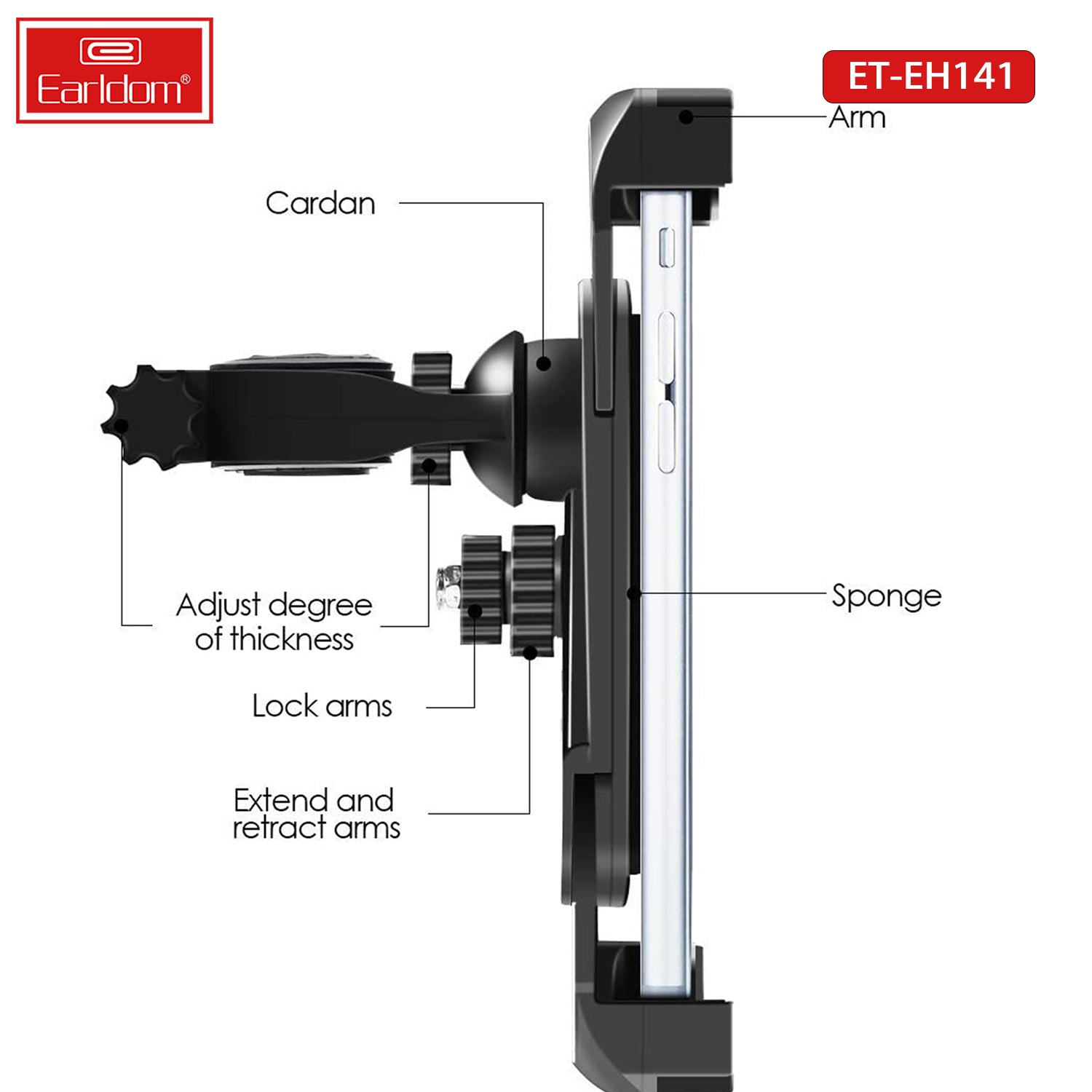 Earldom Bike Mobile Holder ET-EH141