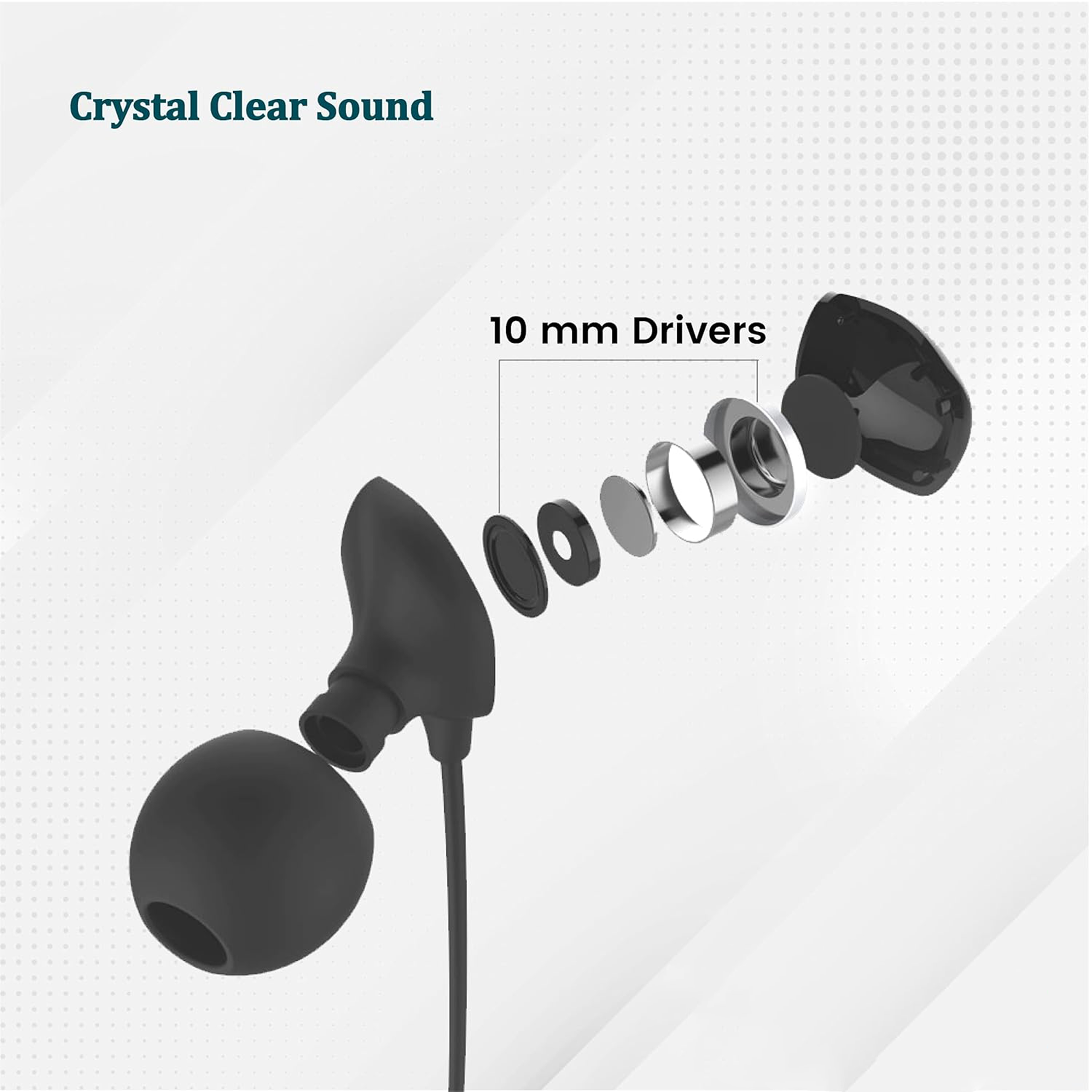 Remax Wired Handsfree, Remote Music Call Wired Earphones, In Ear AUX Wired Earphones with Mic, Heavy Bass Earphones