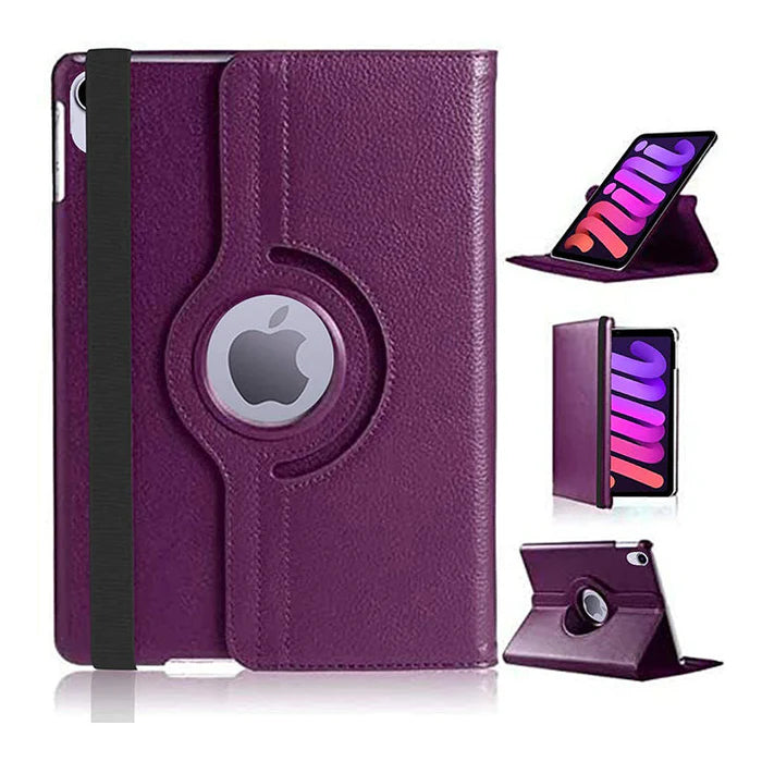 Smart PU Leather Rotating Stand Cover for iPad Mini 6th Gen 8.3"