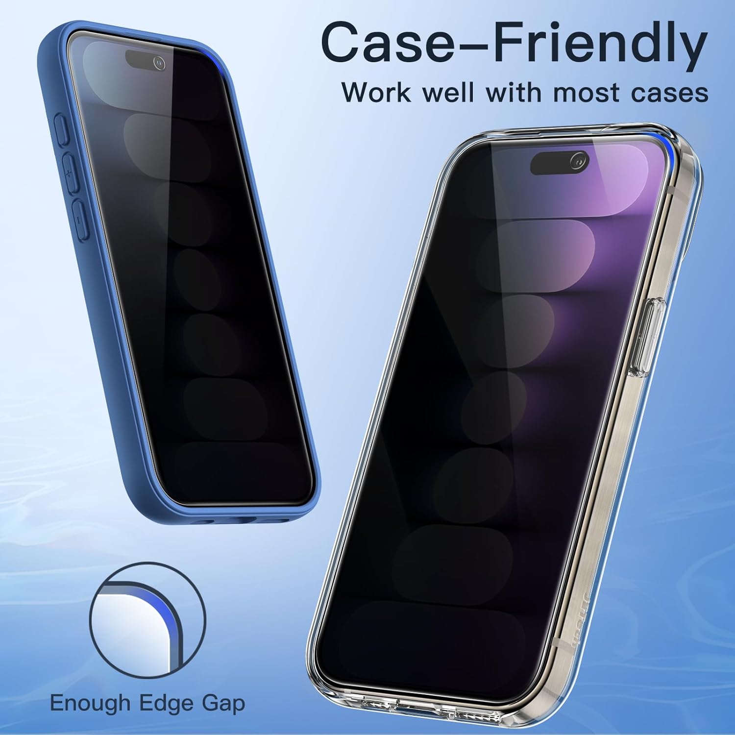 PhoneBits HD Tempered Glass for iPhone 16 Series