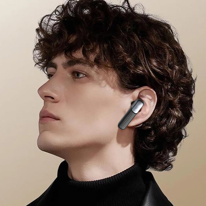 PhoneBits Single Ear Wireless Headset, Bluetooth Headset, Single Earhook