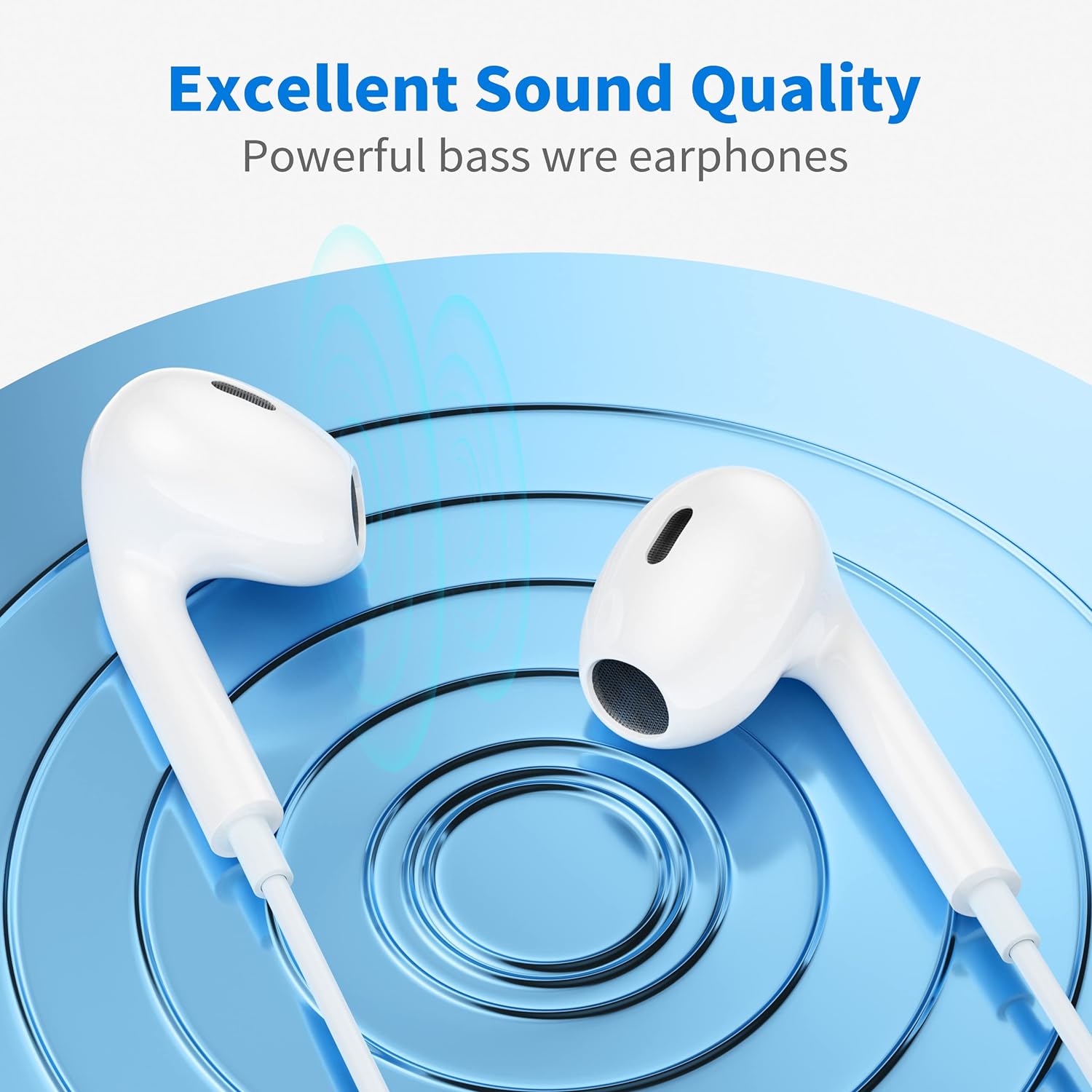 Budi Wired Handsfree, In Ear Wired Earphone with Mic, Type C Wired Music Earphone