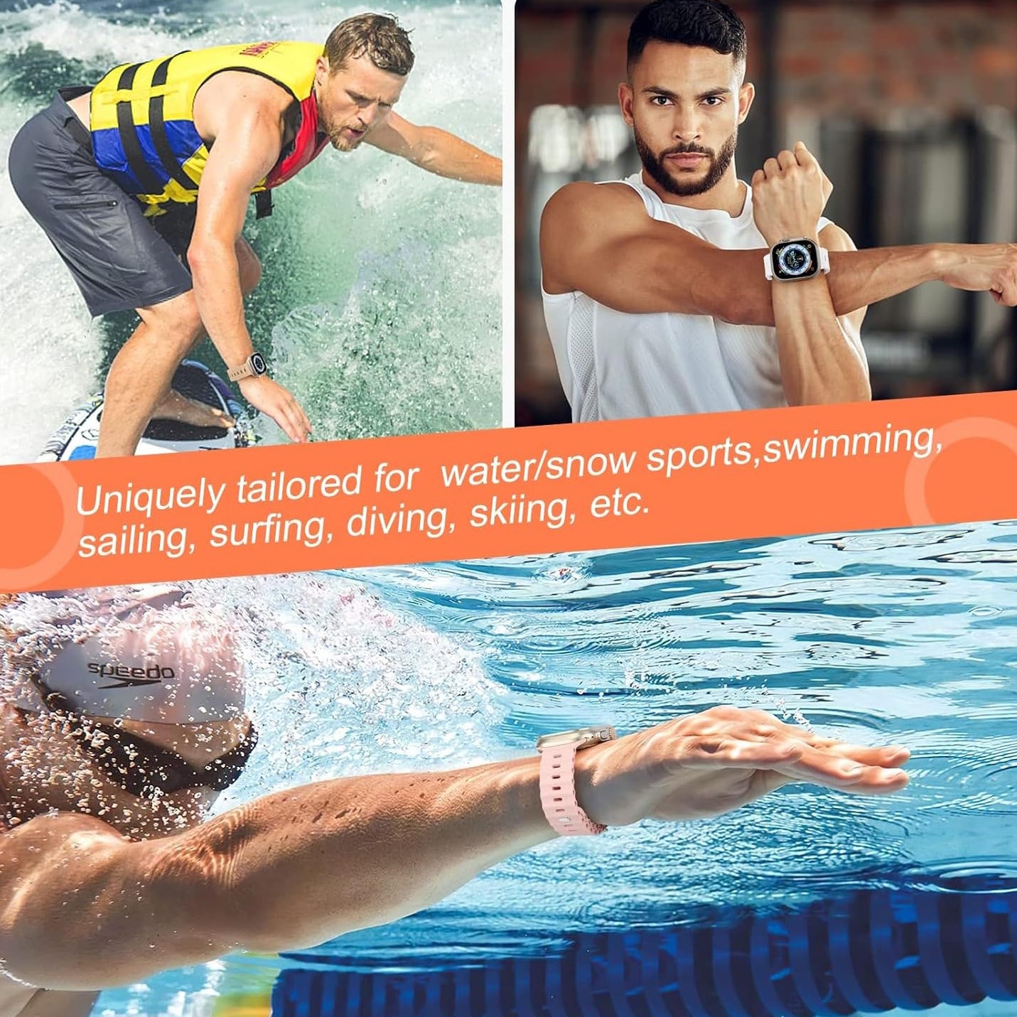 Best Ultra Smart Watch for Men and Women Compatible with Apple iPhone and Samsung Galaxy Android iOS
