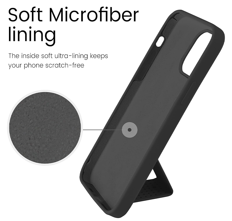 PhoneBits TPU Silicone Samsung S Series Case with Holder & Chromed Camera Edge, Ultra Protective Shockproof Samsung Holder Case with Foldable Grip Strap & Stand, Mobile Samsung Phone Holder Case with Kickstand, Back Samsung Case Cover with Stand