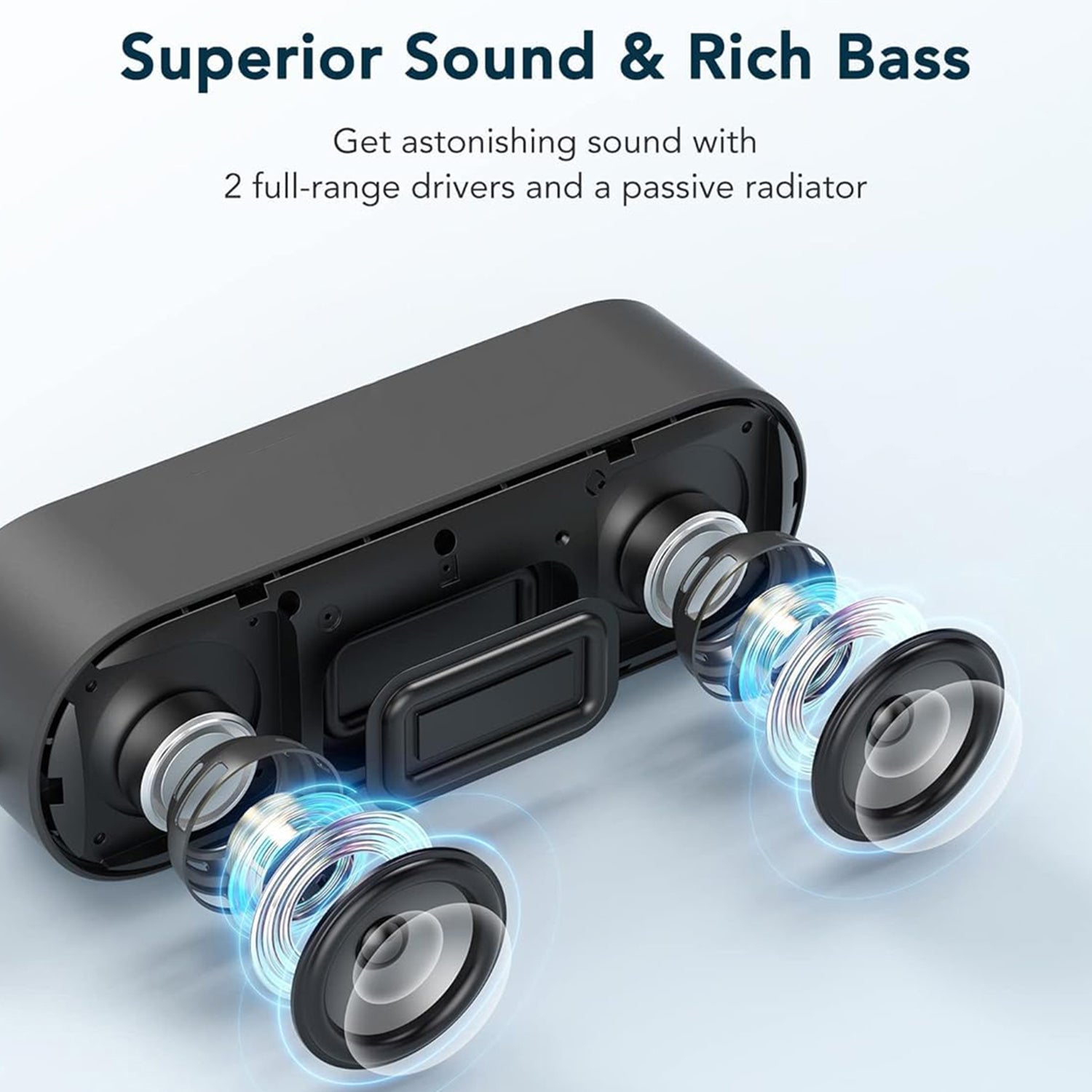 Portable Wireless Speaker Long-life Built-In Rechargeable Battery