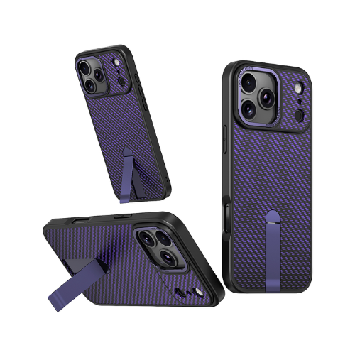 iPhone 17 Pro/17 pro max Carbon Design KickStand PC30 Case