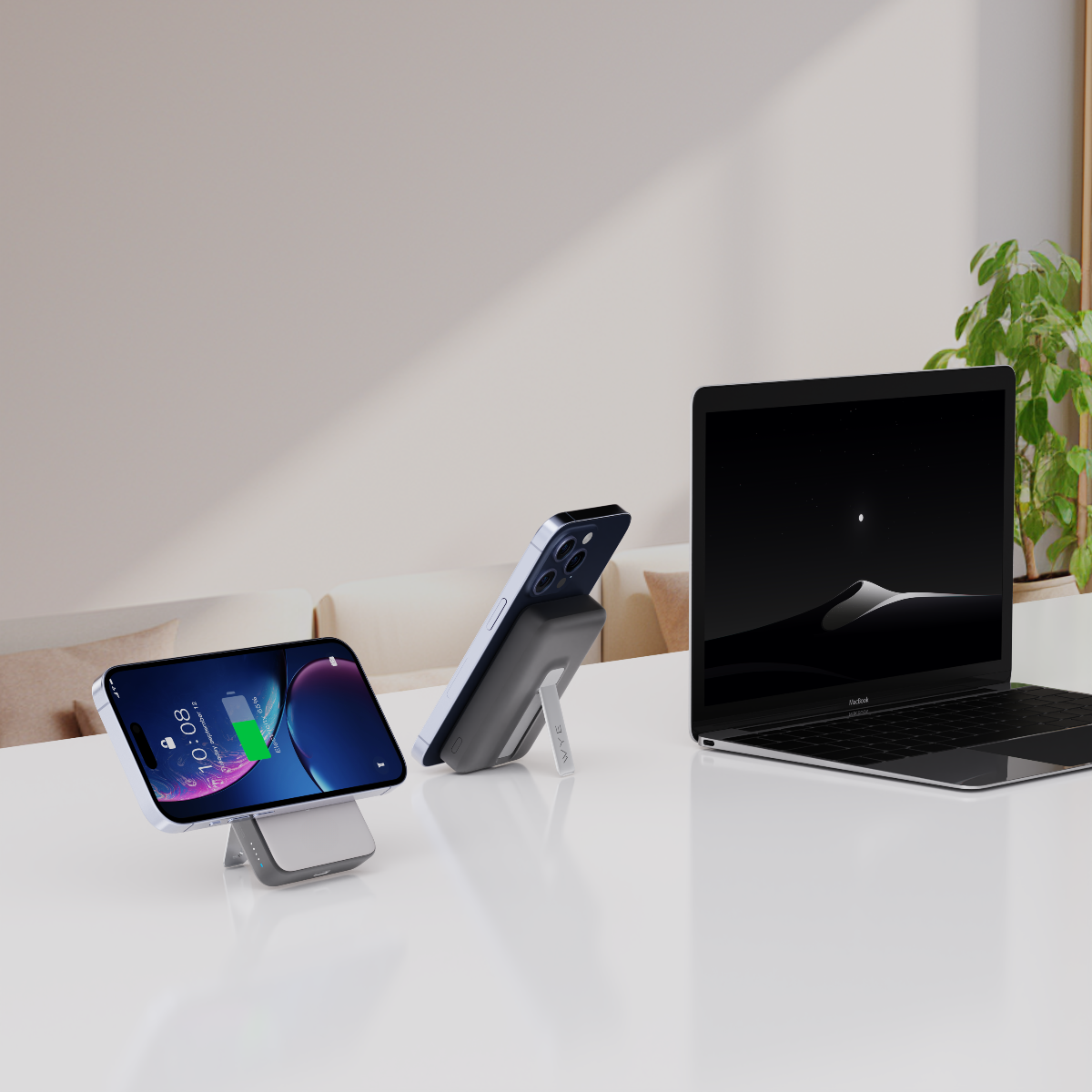 PhoneBits 10000mAh Magnetic Wireless Charging Power Bank