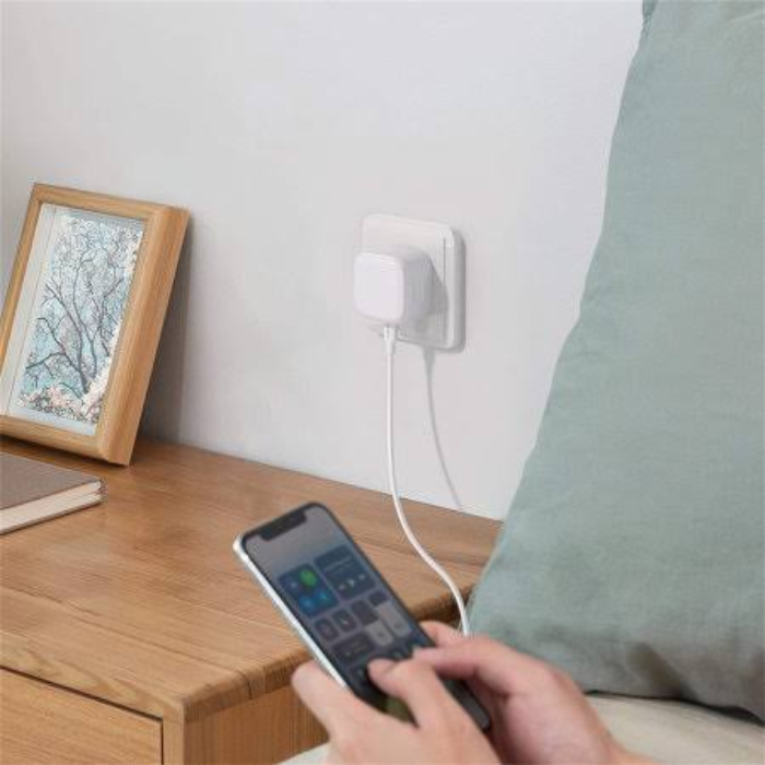 Budi Premium Quality Type-C Combo Charger with PD20 Watts Support