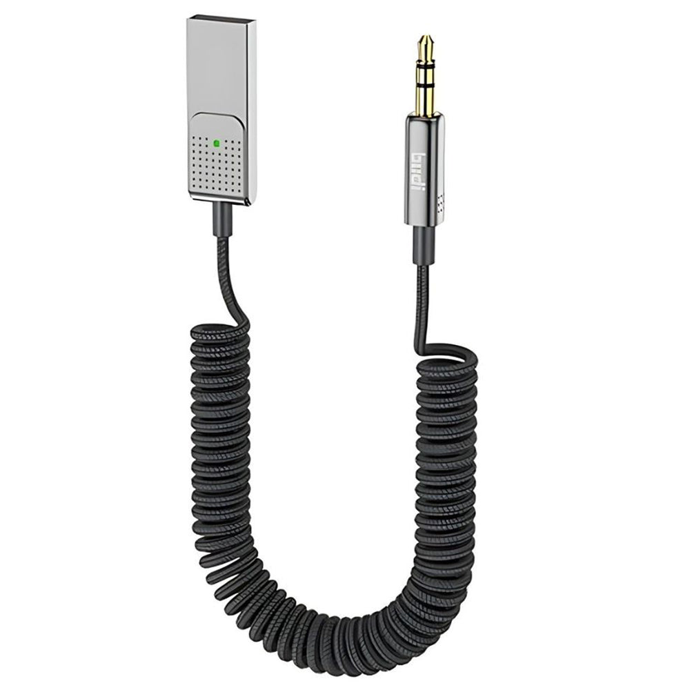 Budi Wireless Audio Adapter, Bluetooth to 3.5mm Auxiliary Audio Receiver
