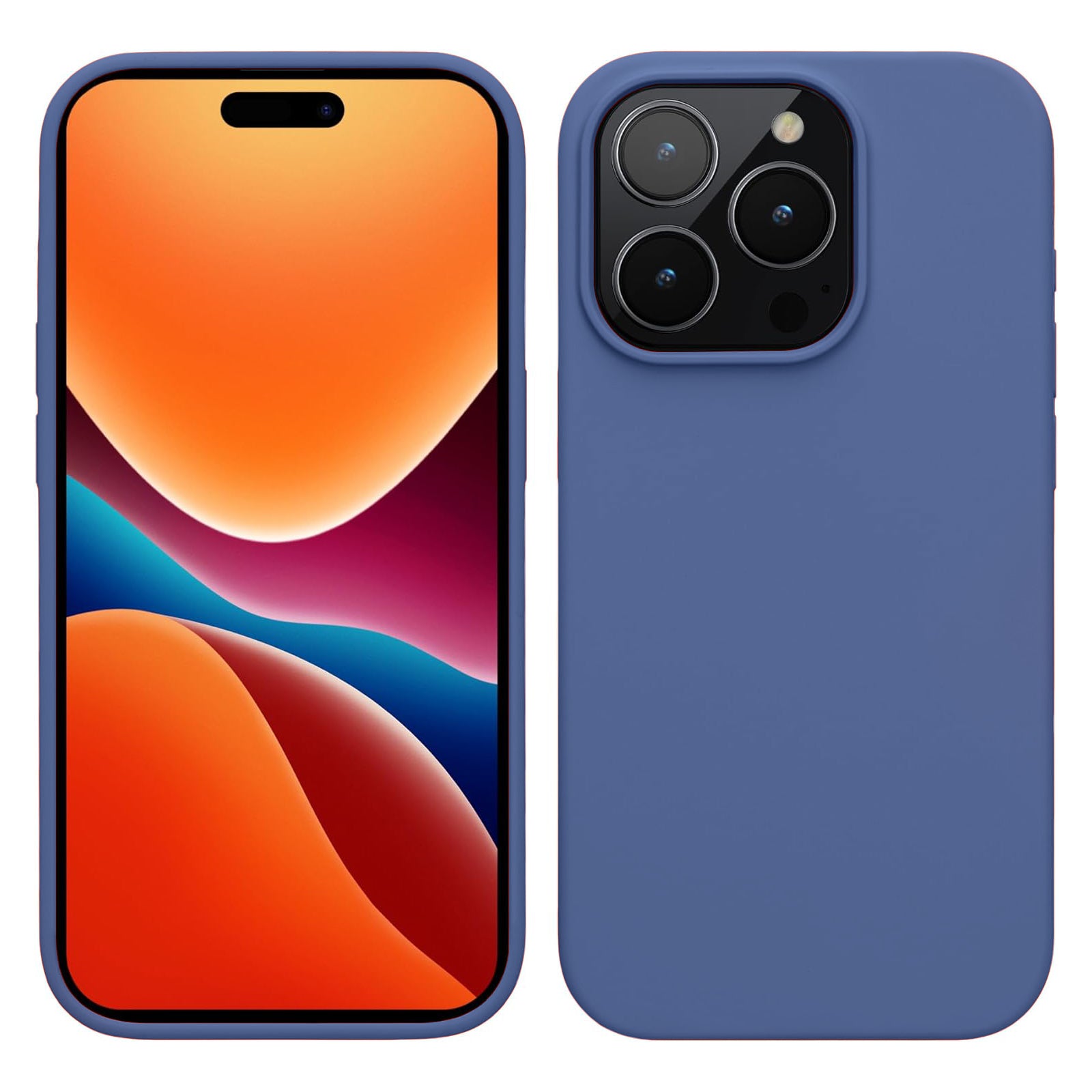 PhoneBits Ultra-Slim Matte Silicone Samsung A Series Case, Protective Shockproof Case for Samsung A Series Compatible with Wireless Charging, Magnetic Mobile Phone Back Case Cover - Samsung A23