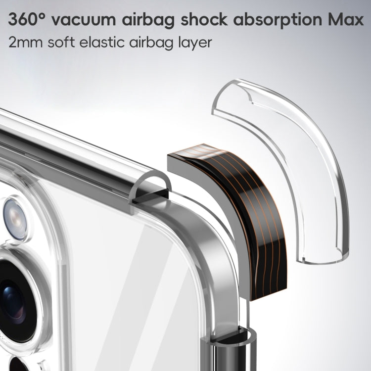 Transparent MagSafe Magnetic Phone Case For iPhone