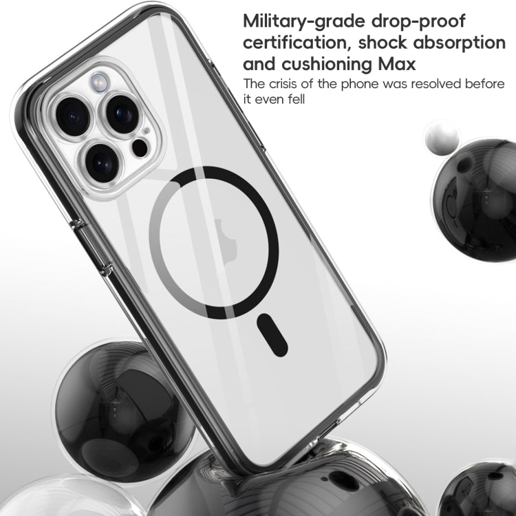 Transparent MagSafe Magnetic Phone Case For iPhone