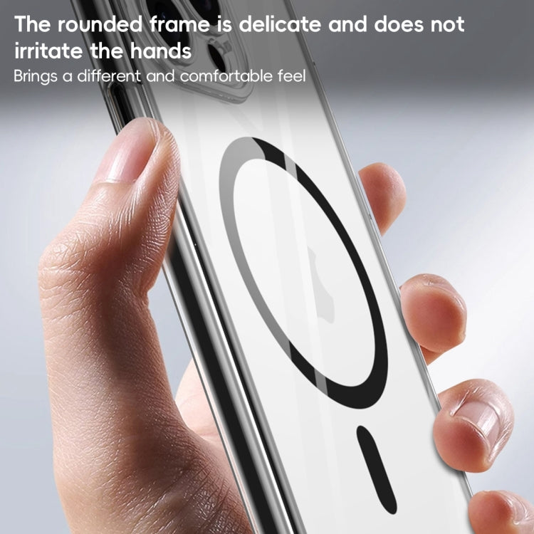 Transparent MagSafe Magnetic Phone Case For iPhone