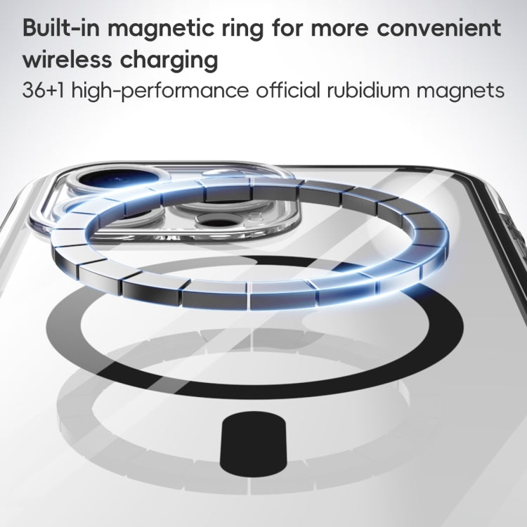 Transparent MagSafe Magnetic Phone Case For iPhone
