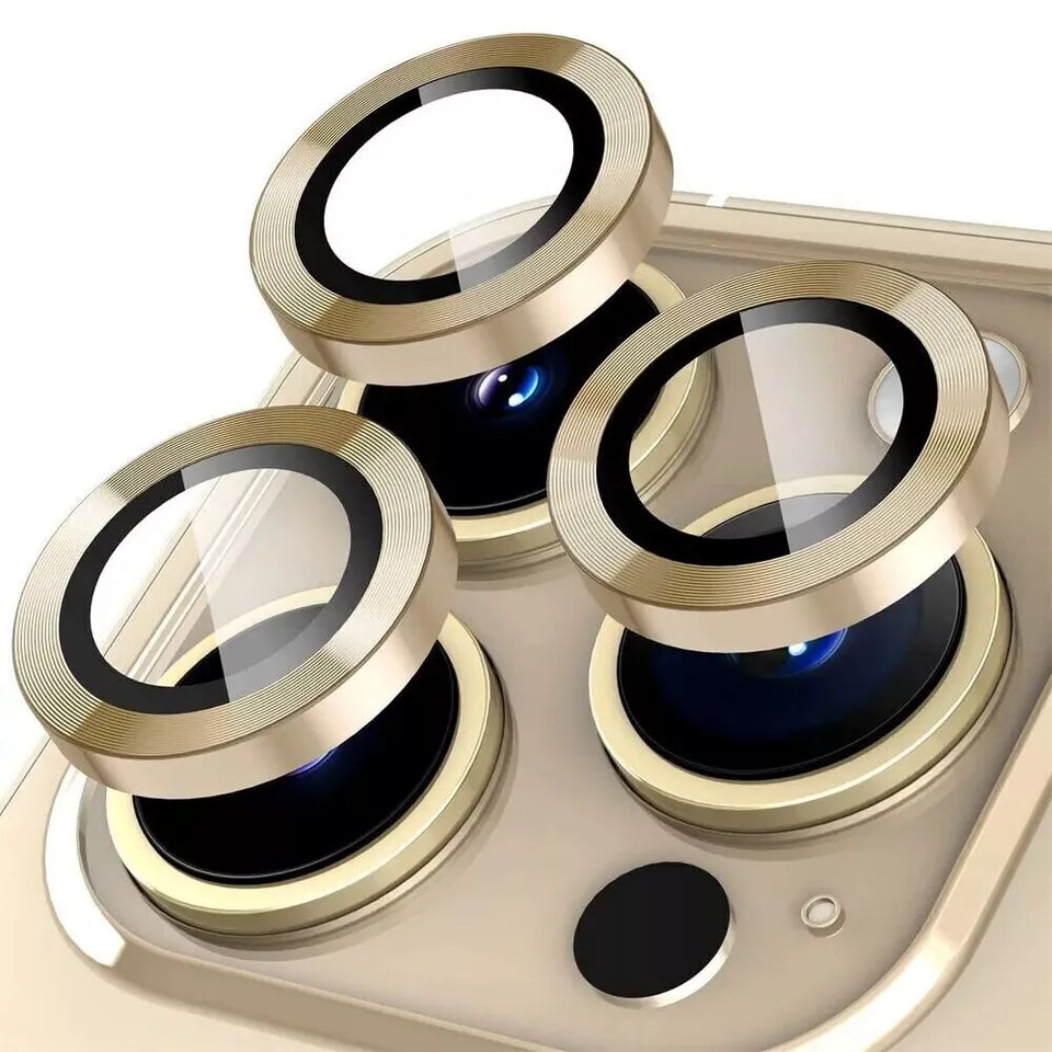 Budi HD Transparency Camera Lens Protector for iPhone, Protective Individual Ring iPhone Camera Lens Glass, Anti Scratch iPhone Camera Lens Protector Cover