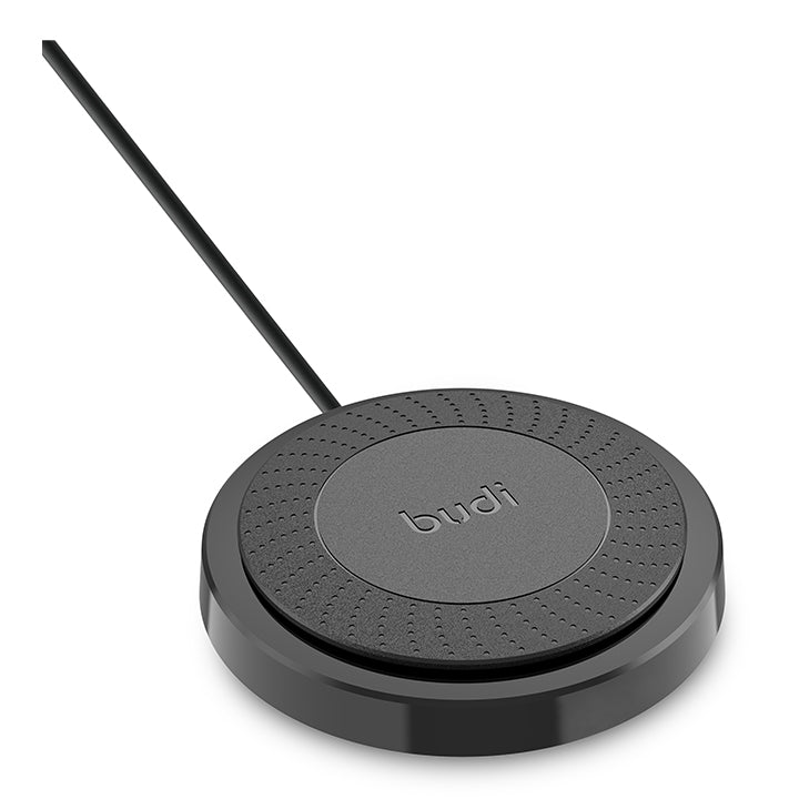 Budi 15W Wireless Charger, Qi Pad With USB C Cable, 15W Wireless Charging Pad