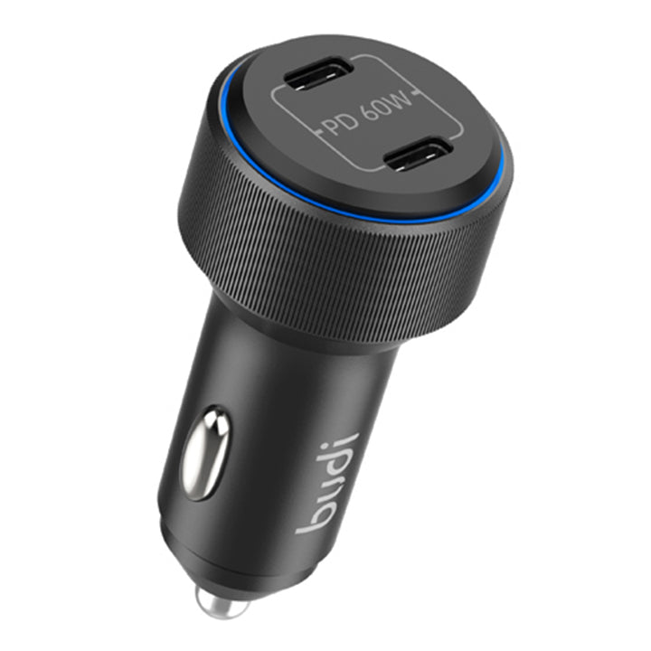 In Car Charger with Dual Type C 30W PD Ports