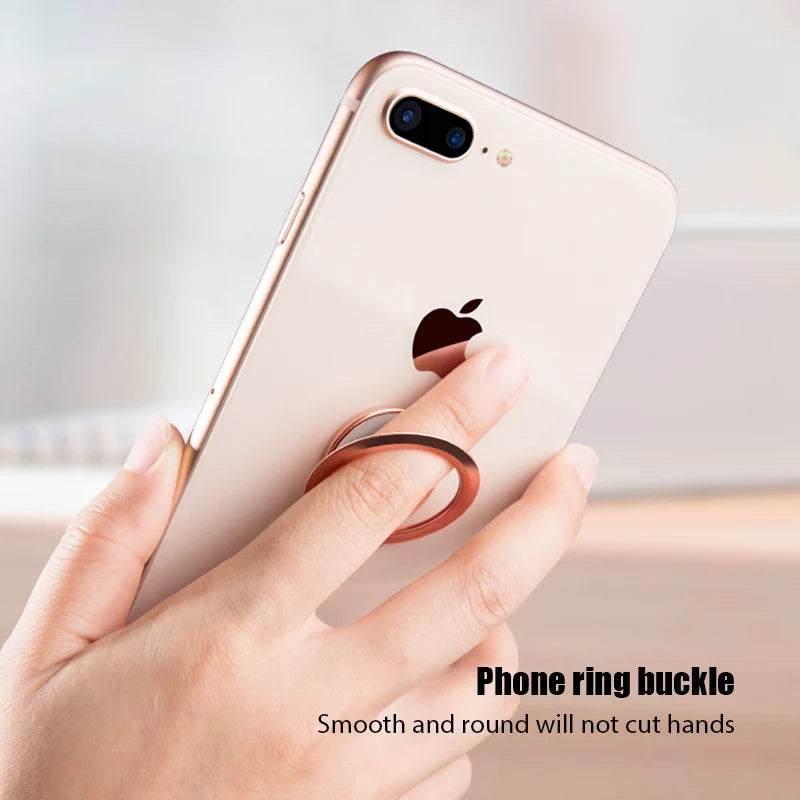 Phone Bracket 360 Ring Holder, Finger Ring Stand & Magnetic Mount Set