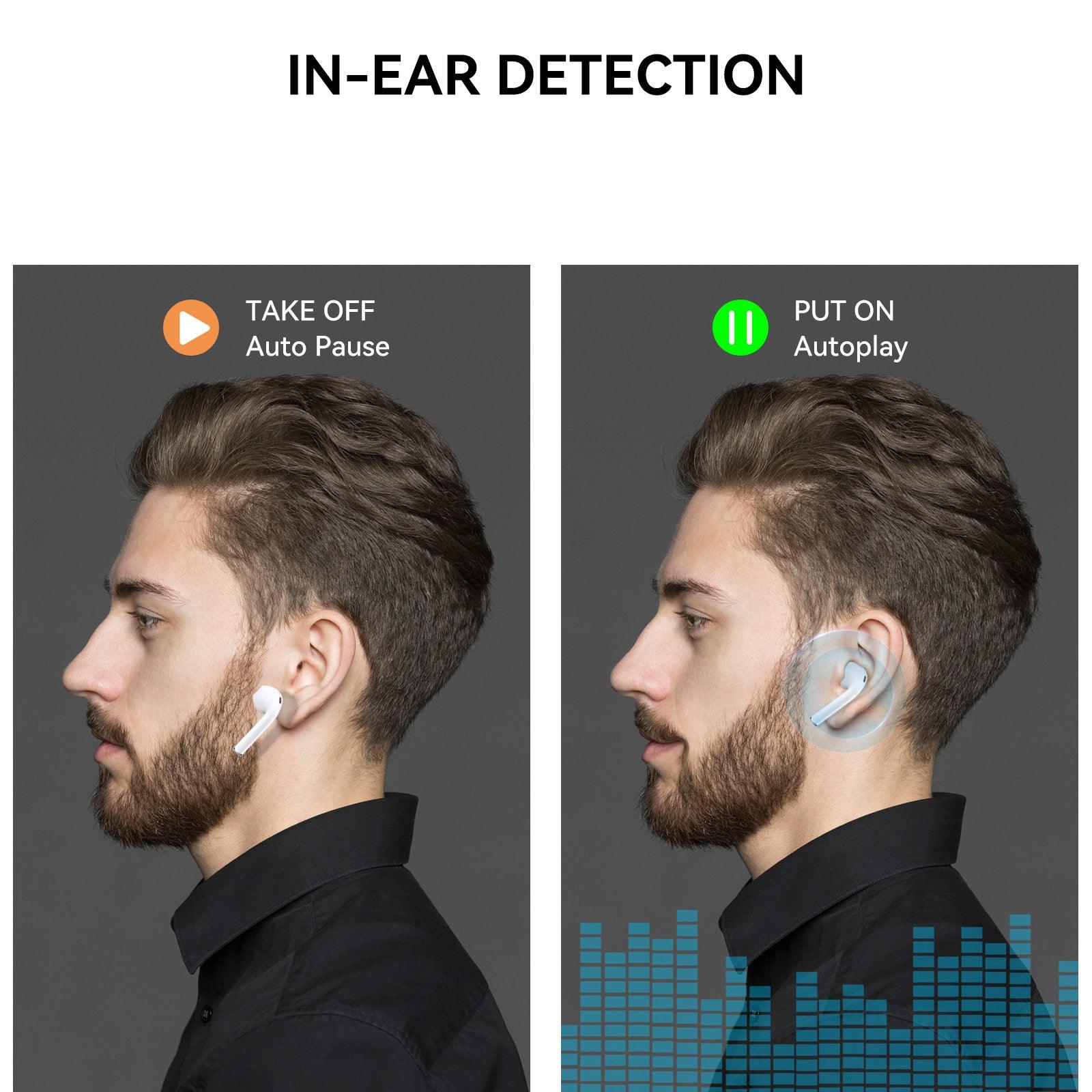 Budi True Wireless Earbuds, Bluetooth Earphones