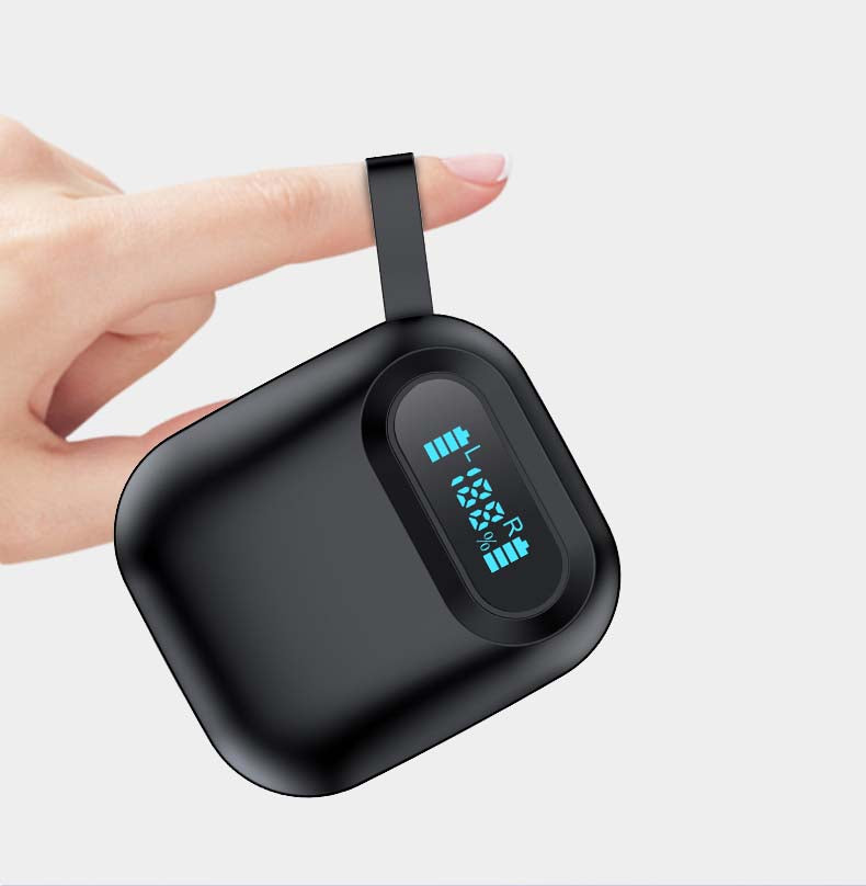 Earldom Latest True Wireless Bluetooth In-Ear Mini Earbuds with Touch Control and Digital Display
