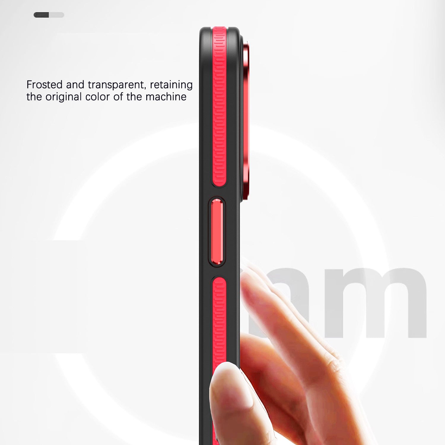 PhoneBits Slim Translucent Matte MagSafe Case with Metal Lens Frame and Buttons for iPhone, Shockproof iPhone Case Compatible with MagSafe Chargers, Protective Magnetic Wireless Charging Mobile Phone Back Case Cover