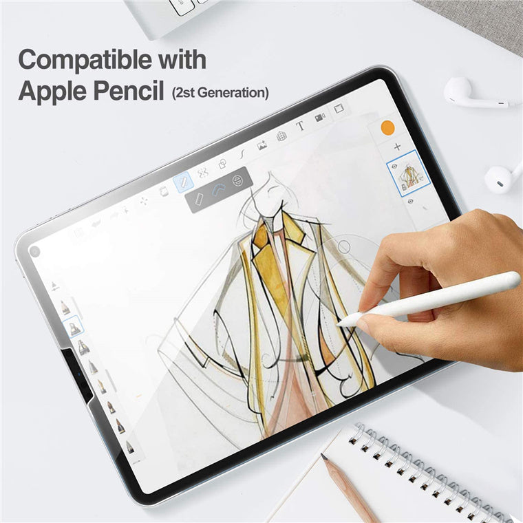 PhoneBits Tempered Glass for iPad Pro 12.9'' (2020)