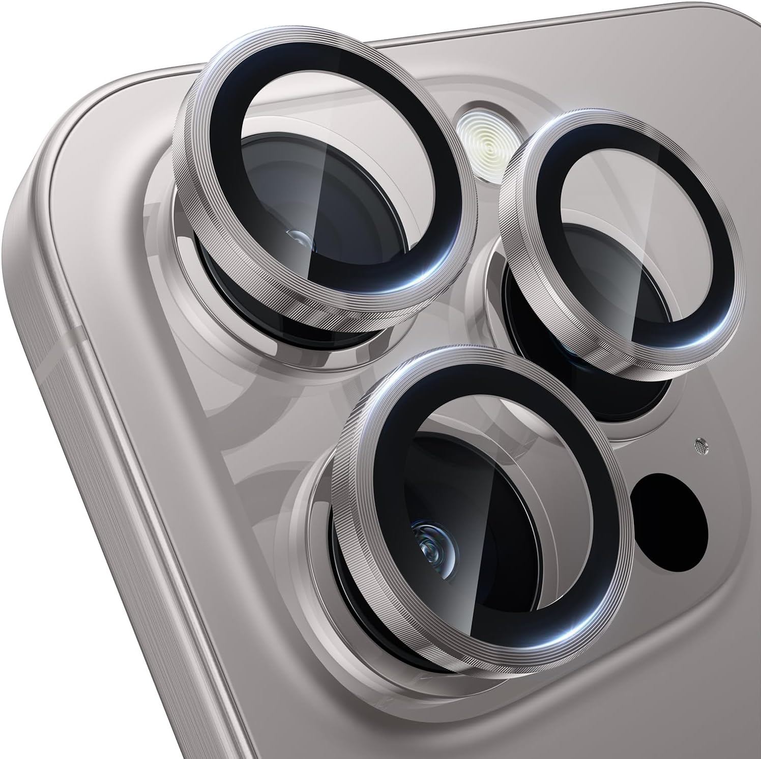 Camera Lens  Protector High Definition Anti-Scratch Metal Ring For iPhone