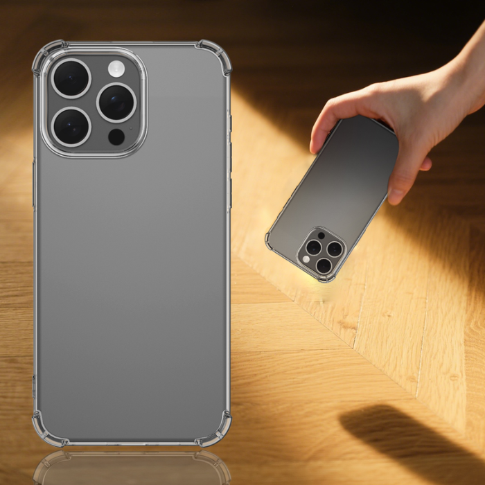 iPhone 15 Pro/13 pro Max/13 pro/14 Pro Max Clear Anti Drop Case