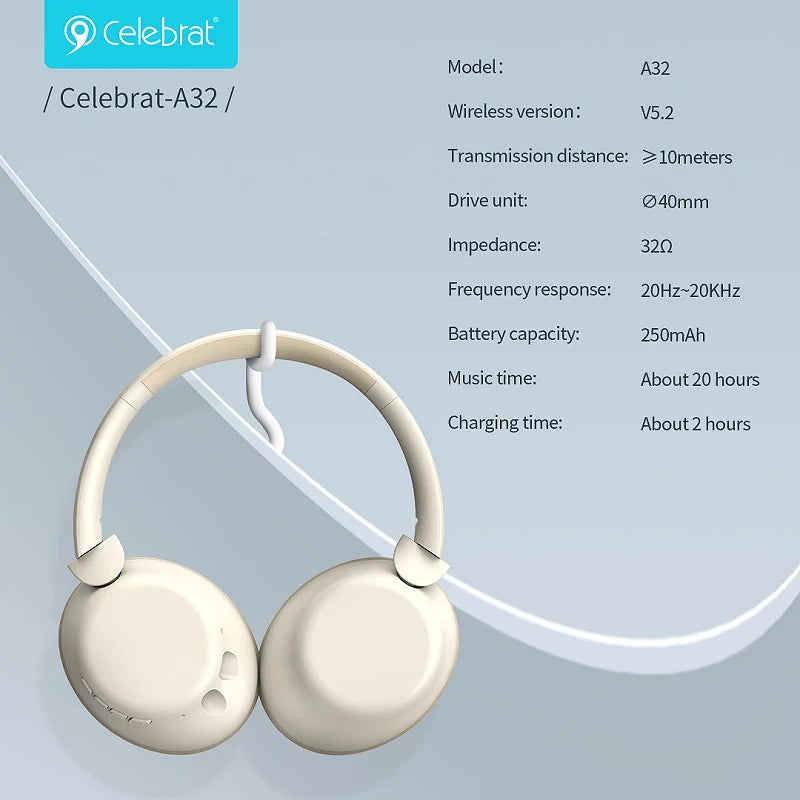 Wireless Bluetooth Over-Ear Extra Base Headset