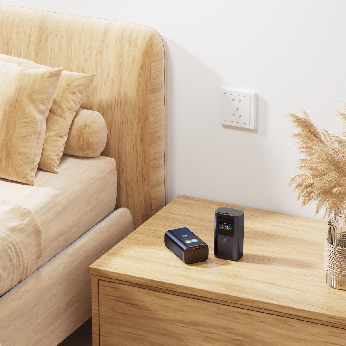 PhoneBits 10000mAh LED Display High Speed Charging Mini Power Bank