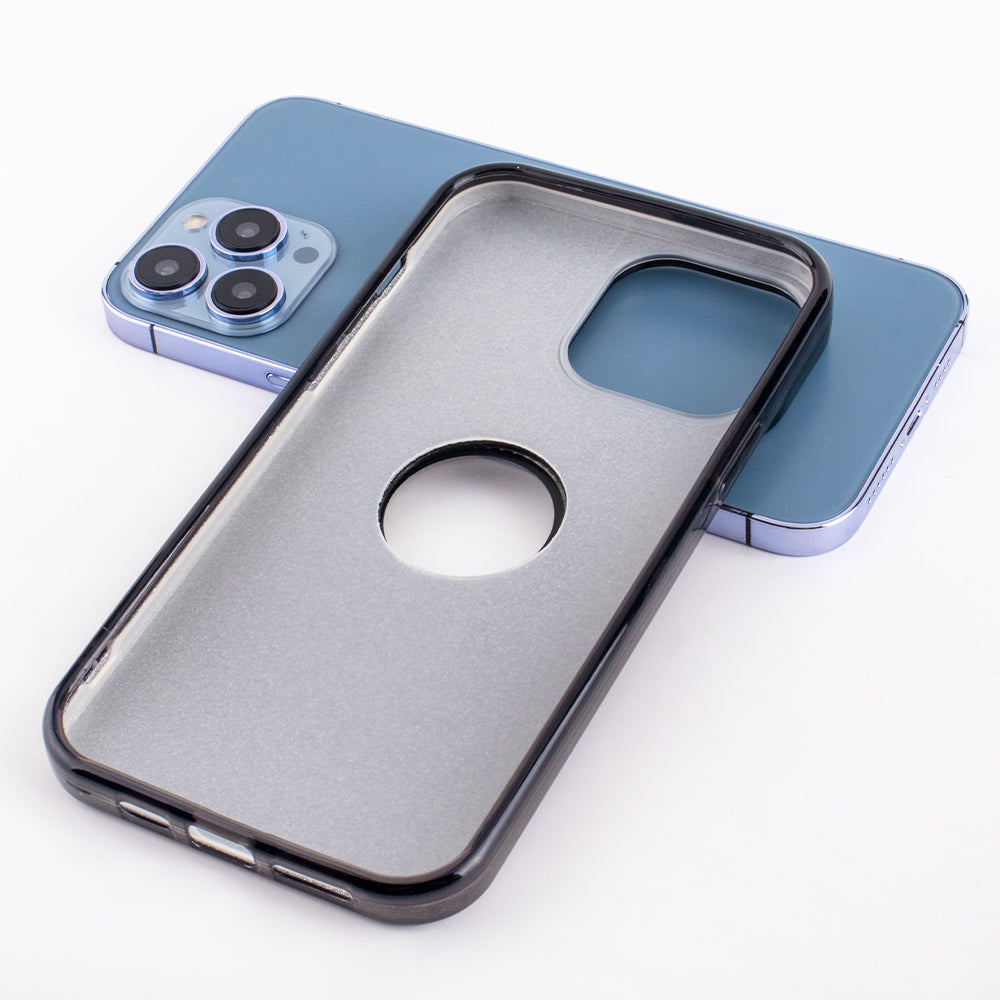 PhoneBits Luxury Slim Acrylic Shiny Blingy MagSafe Case for Samsung S Series with Chromed Camera Edge, Shockproof Samsung Case Compatible with MagSafe Wireless Chargers, Protective Magnetic Wireless Charging Mobile Phone Case, Back Samsung Case Cover