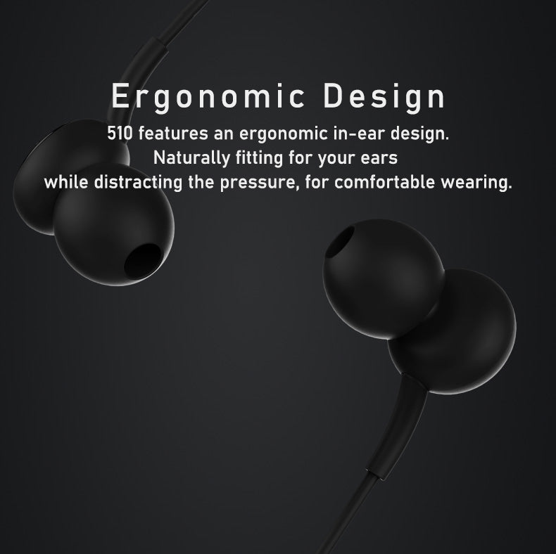 Remax In Ear HD Music Wired Earphones, Wired Sports Earphones with Mic, Wired In Ear Stereo Music Earphones, Noise Isolating Earphones