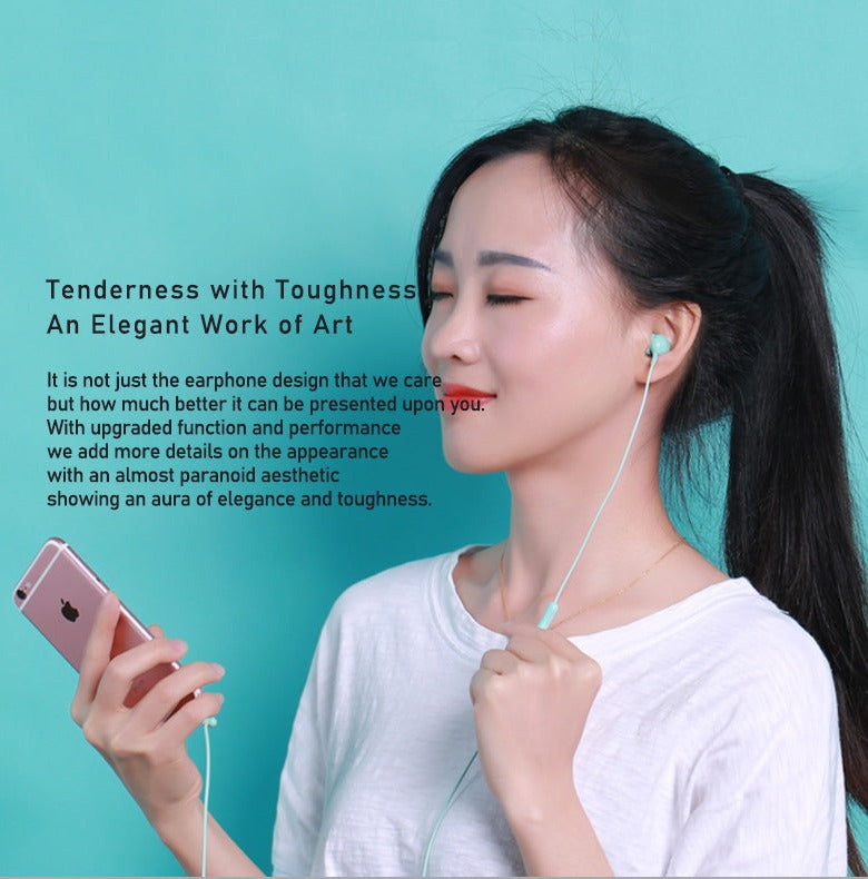 Remax In Ear HD Music Wired Earphones, Wired Sports Earphones with Mic, Wired In Ear Stereo Music Earphones, Noise Isolating Earphones