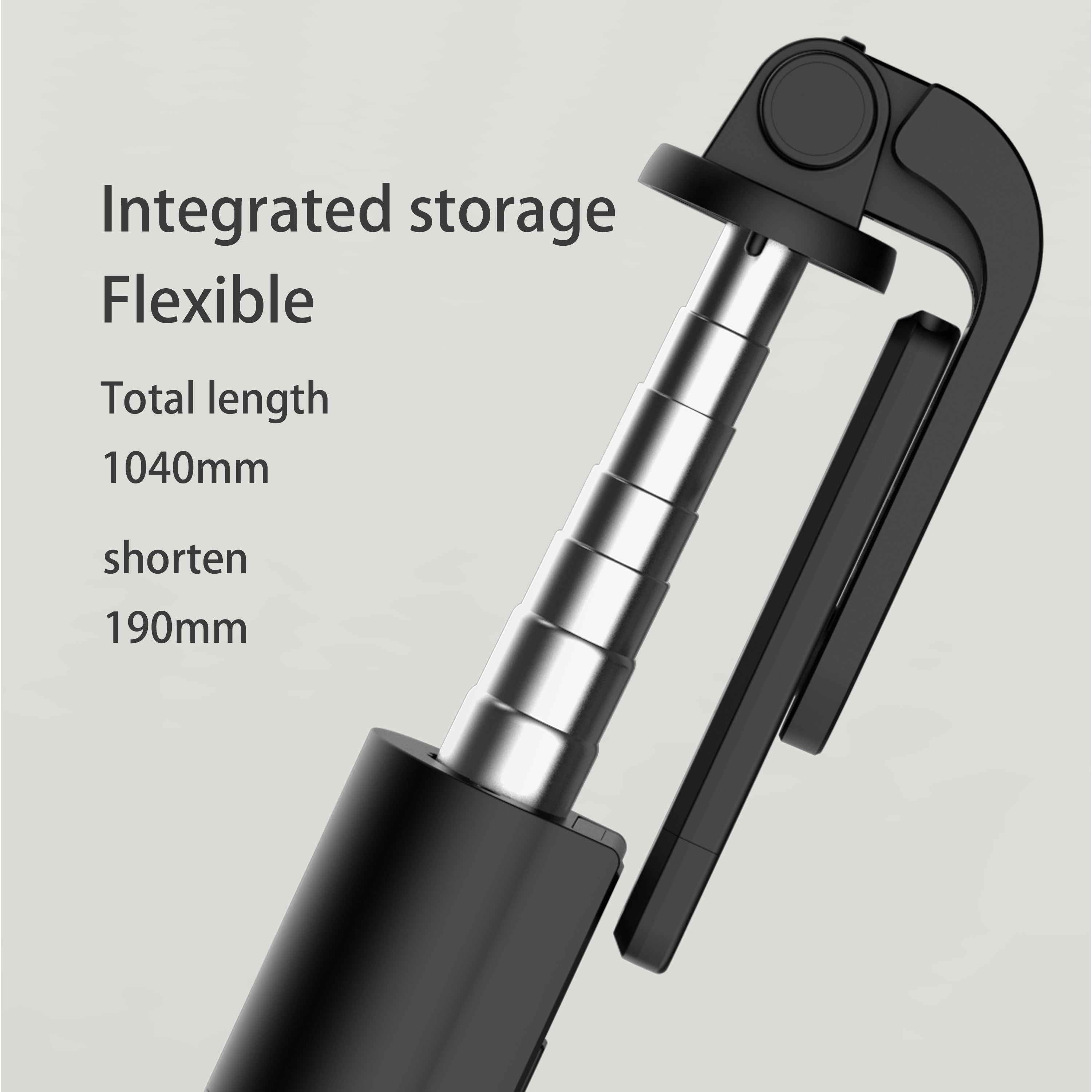 Earldom Multifunctional Wireless Selfie Stick, Foldable Mini Bluetooth Tripod Phone Stand/ Selfie Stick with Detachable Wireless Remote Controller for Live Streaming Artifact, Extendable Mini Tripod 360° Rotatable Selfie Stick for iPhone, Samsung & Google
